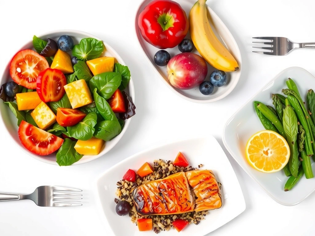 Menu printanier équilibré