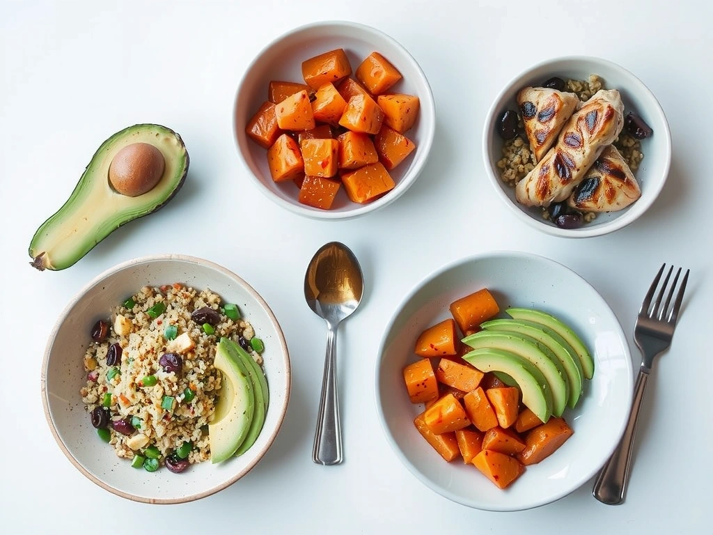 Menu sportif énergisant